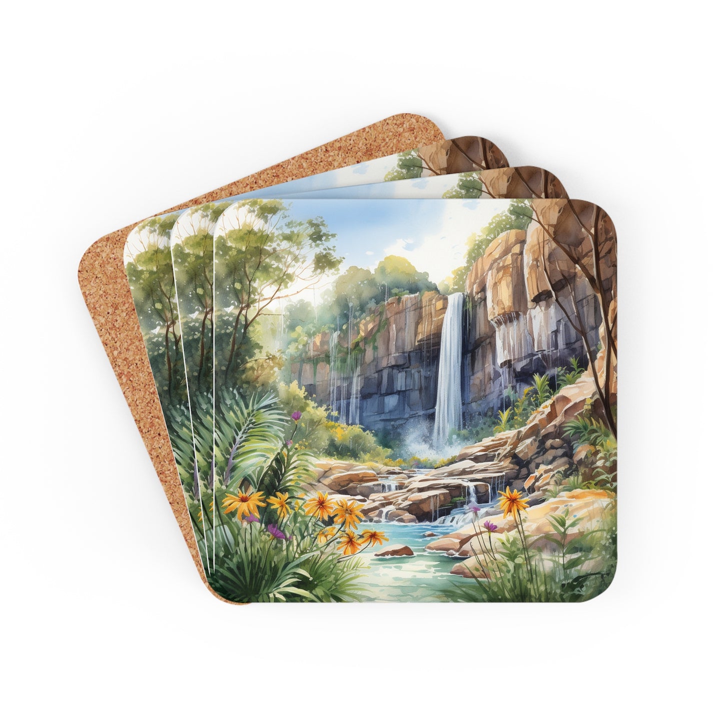 Waterfalls  Coaster Set (Series 1)