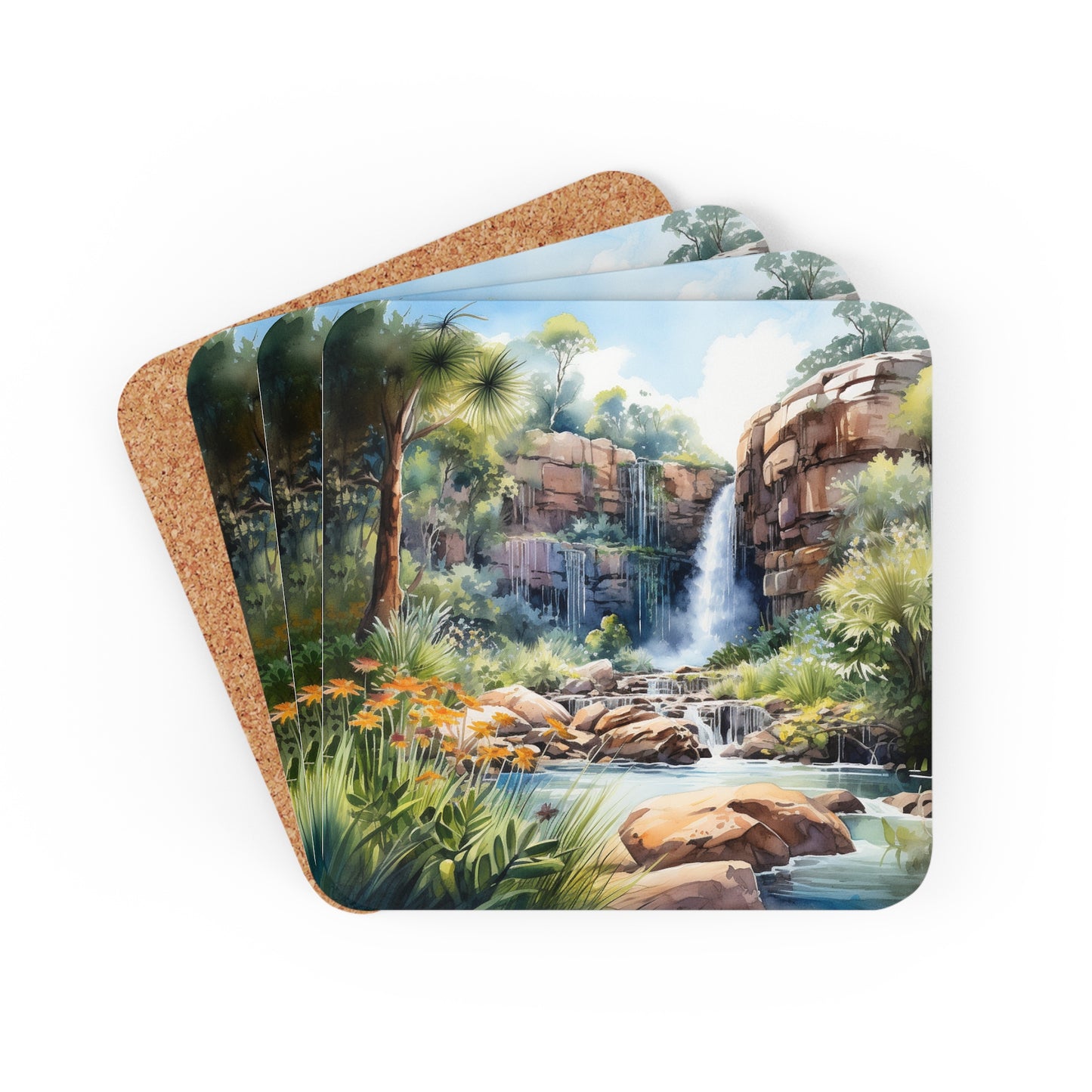 Waterfalls  Coaster Set (Series 2)