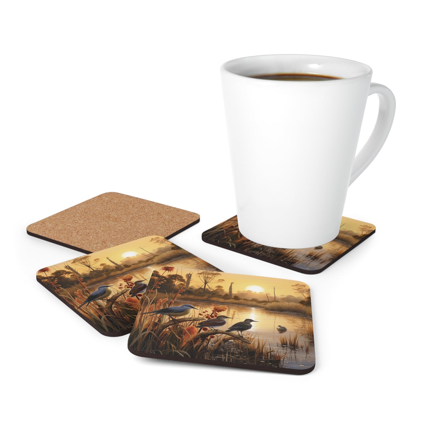 Native Australian Birds Coaster Set (Series 4)