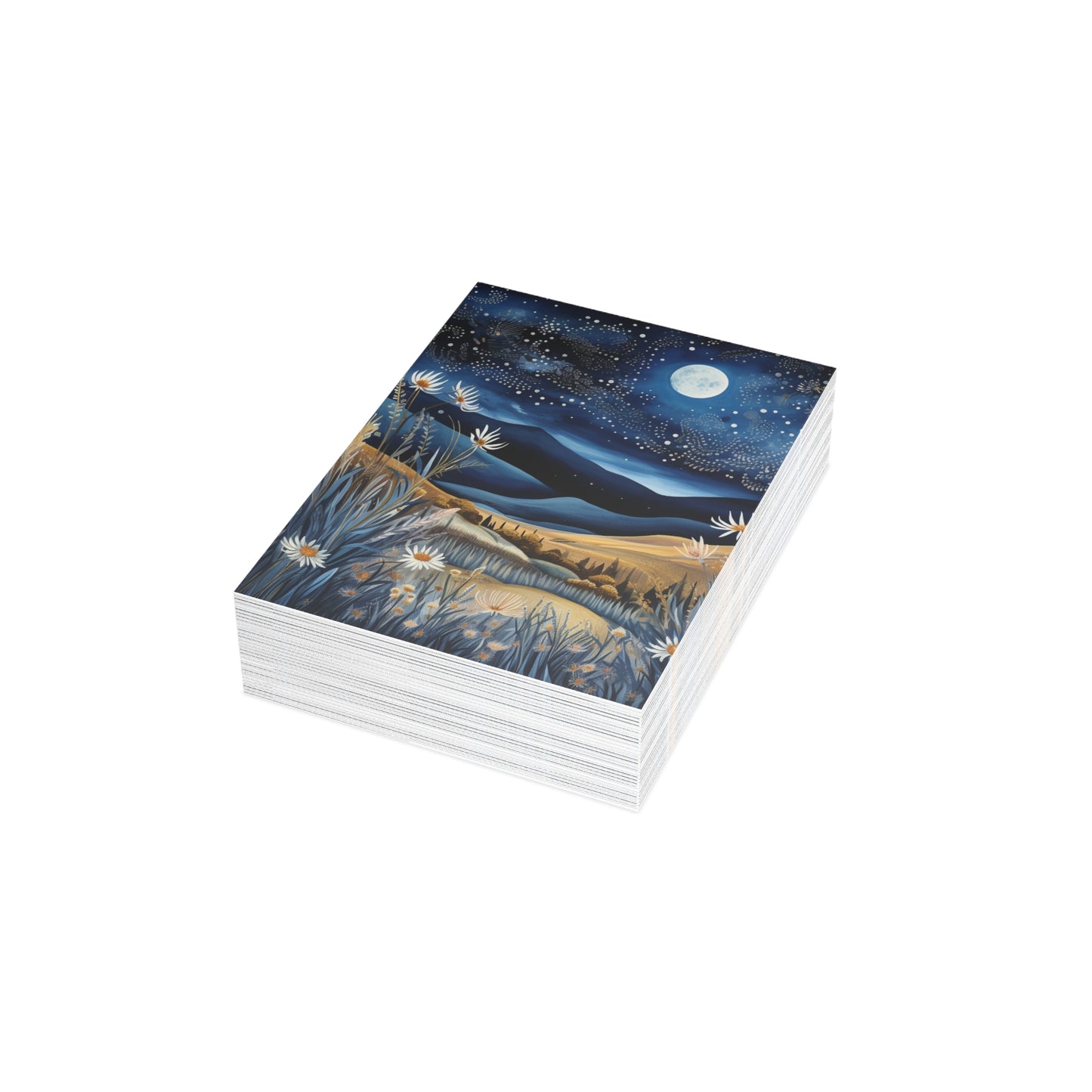 Whispering Night in the Outback - Greeting Cards