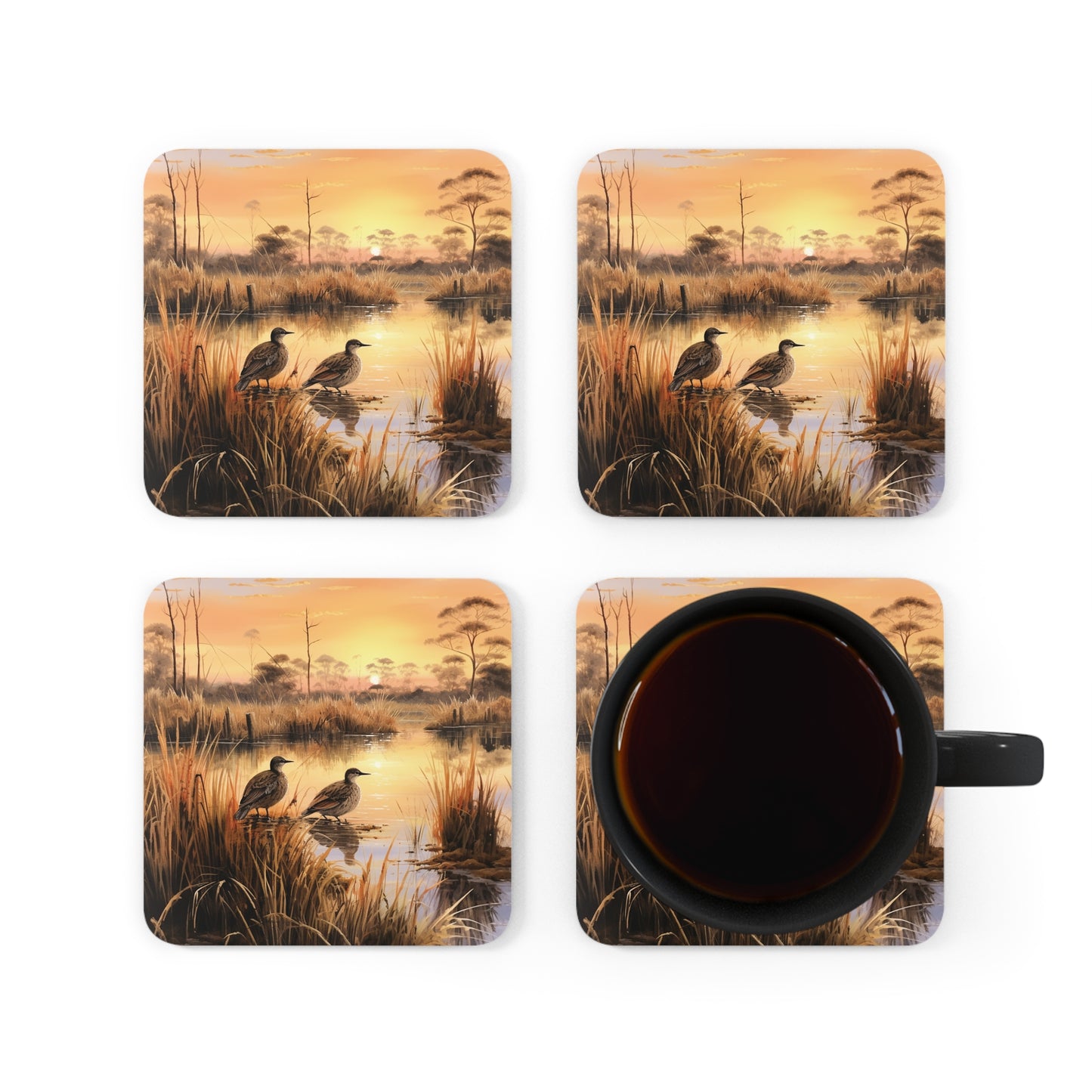 Native Australian Birds Coaster Set (Series 1)