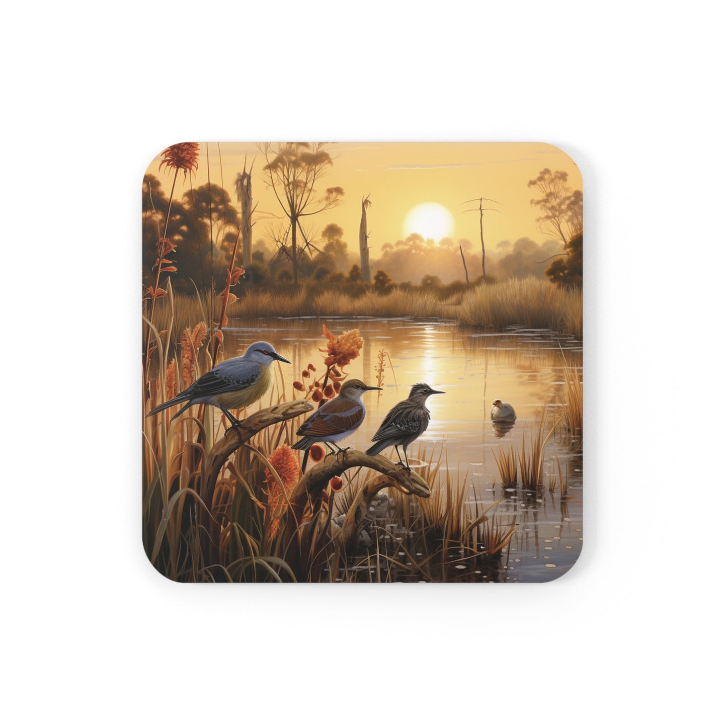 Native Australian Birds Coaster Set (Series 4)