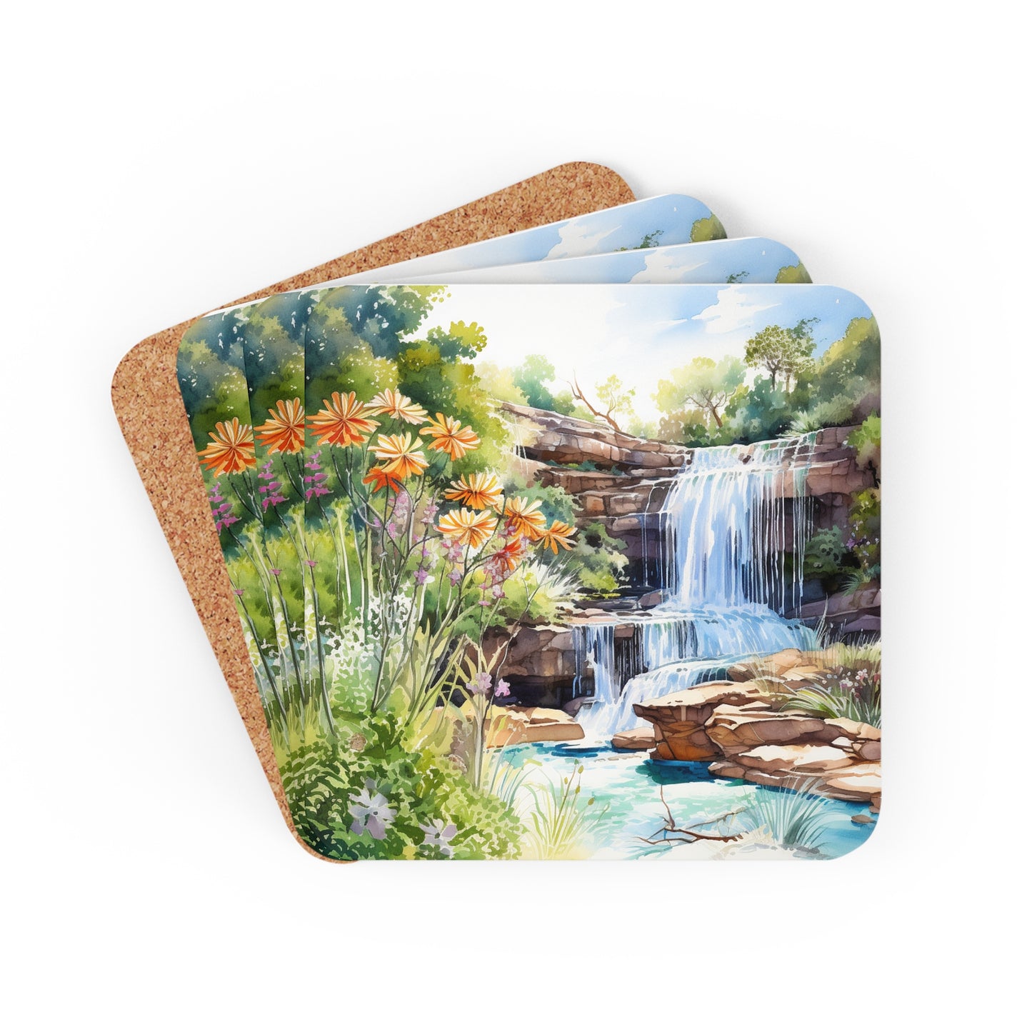 Waterfalls  Coaster Set (Series 5)