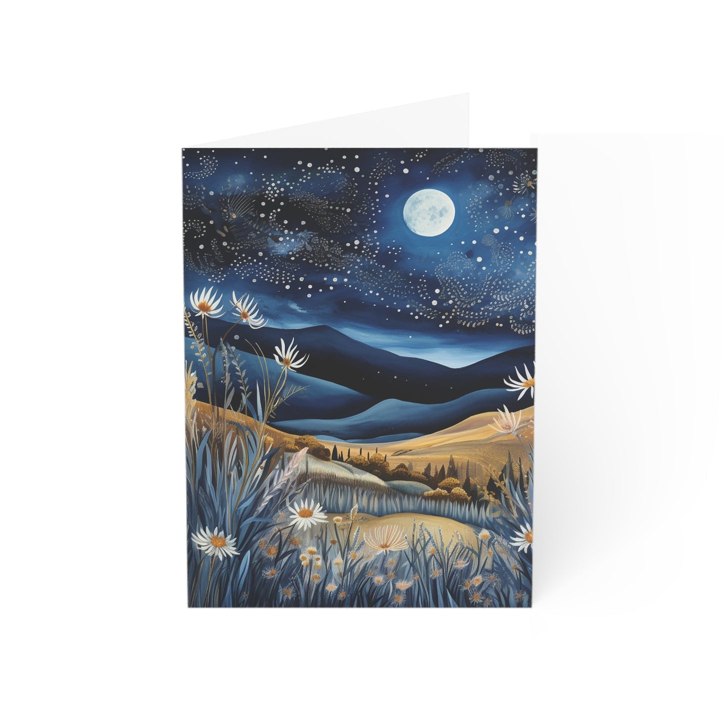 Whispering Night in the Outback - Greeting Cards