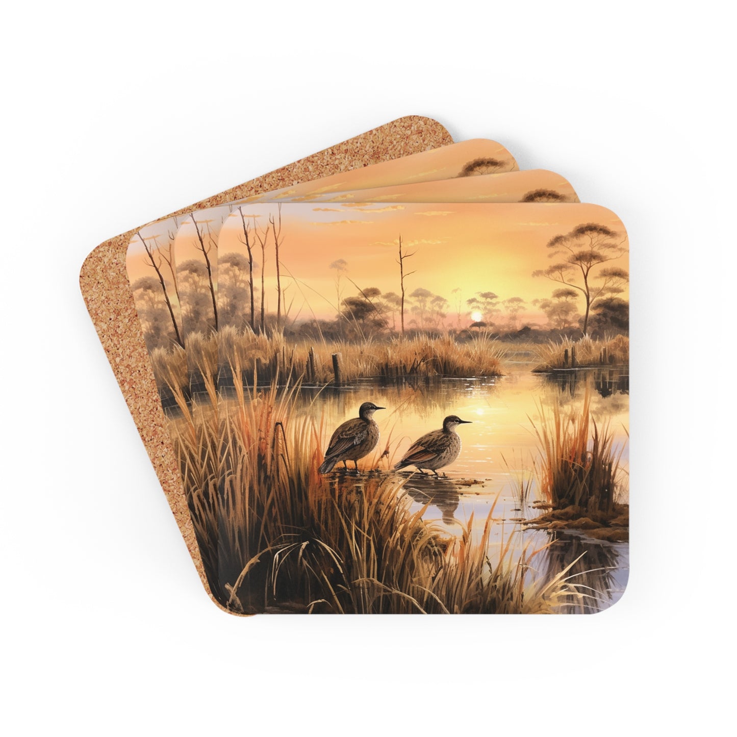 Native Australian Birds Coaster Set (Series 1)