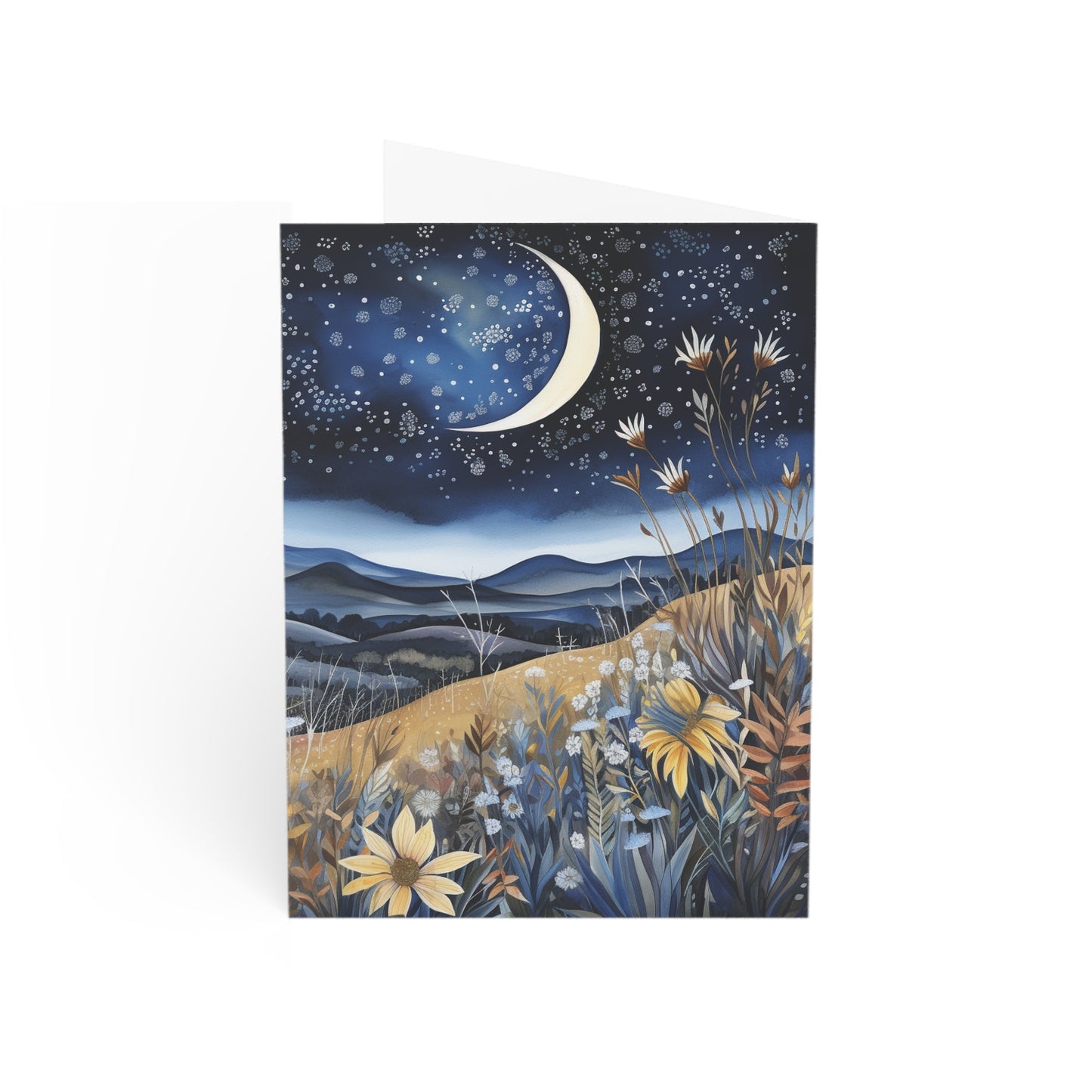 Whispering Night in the Outback - Greeting Cards