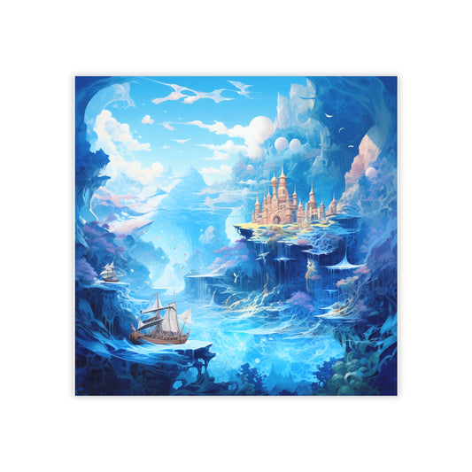 Underwater Castle Post-it® Note Pads